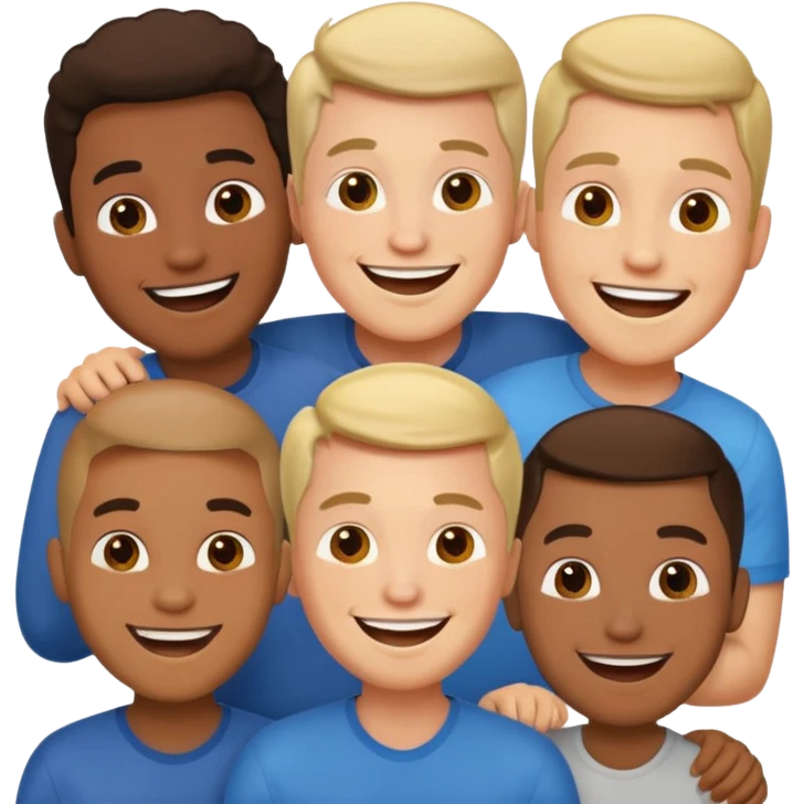 Group of guys emoji