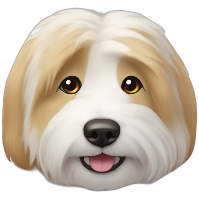 1 coton de tulear and 1 corgy emoji