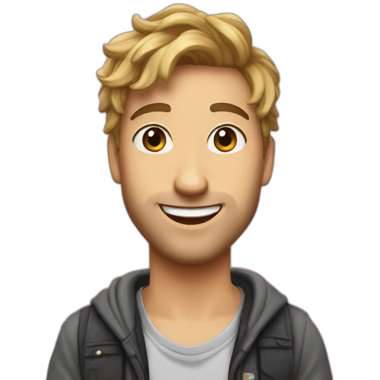 fench youtuber bylie reubeudeter emoji