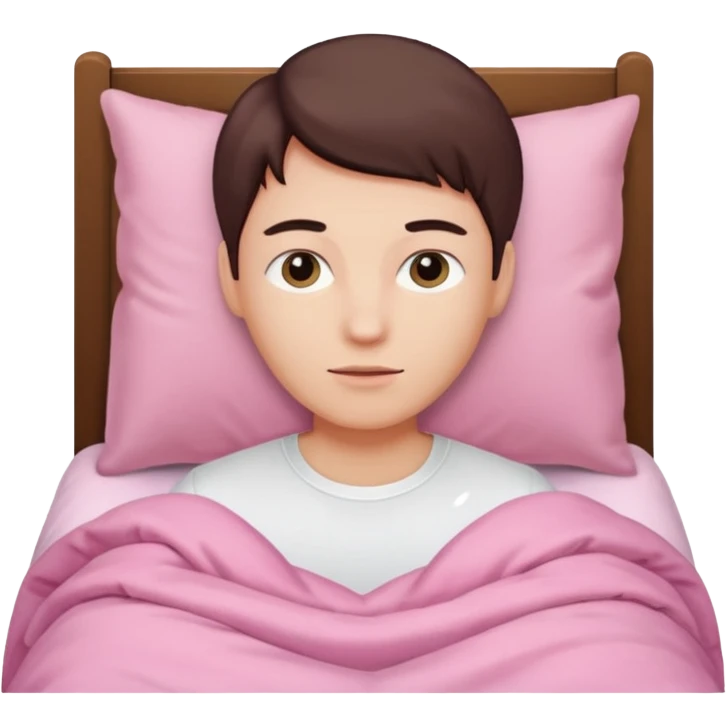 edredom rosa se carinha emoji