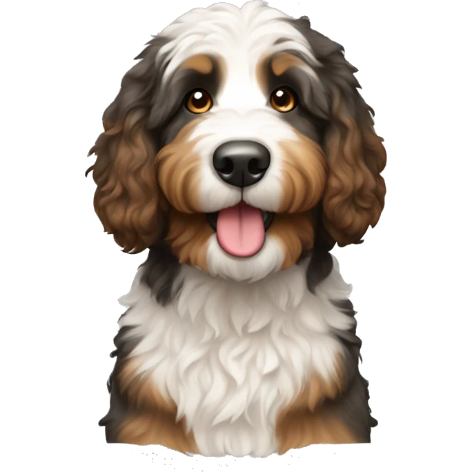 Bernedoodle emoji