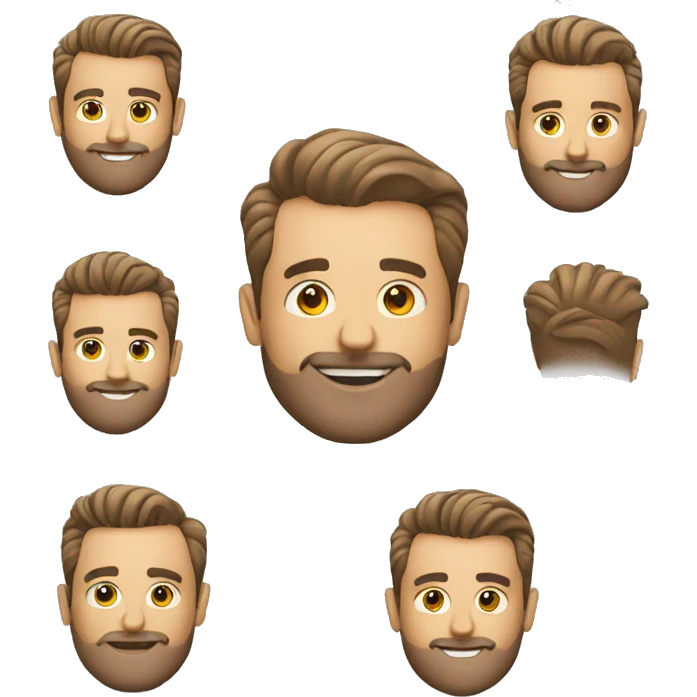 Barber shop men emoji