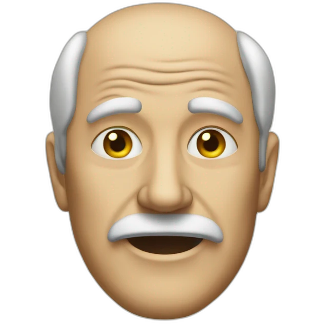 old money man emoji