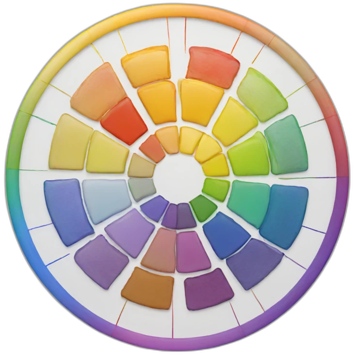 color wheel emoji
