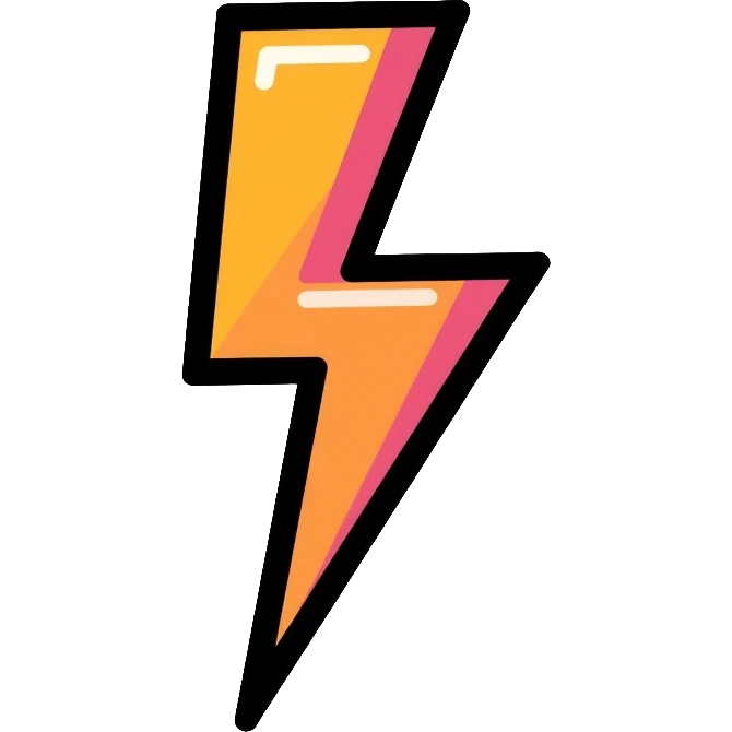 lightning bolt emoji