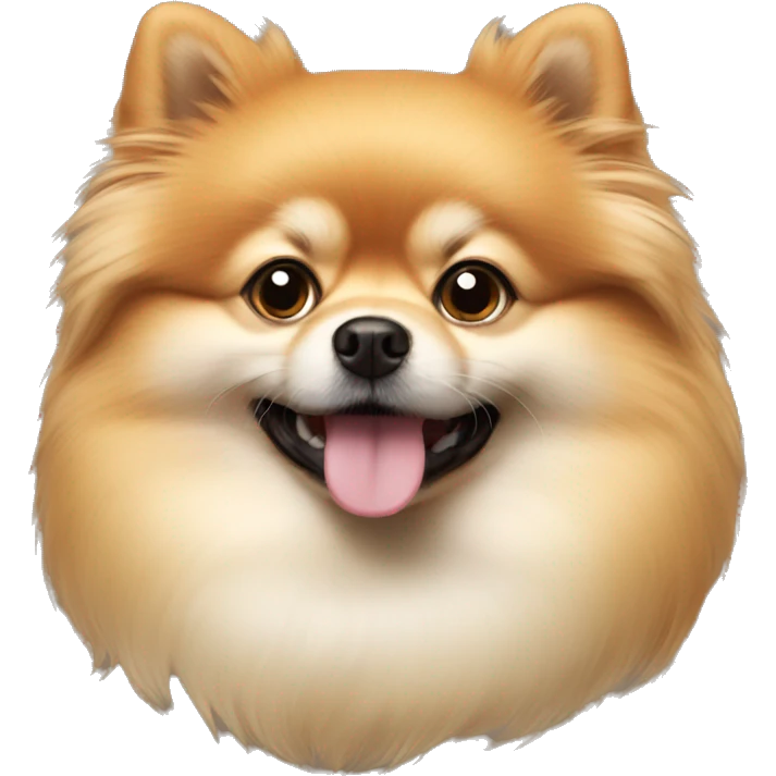 Pomeranian dog  emoji