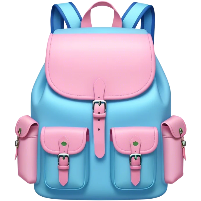 pastel backpack emoji