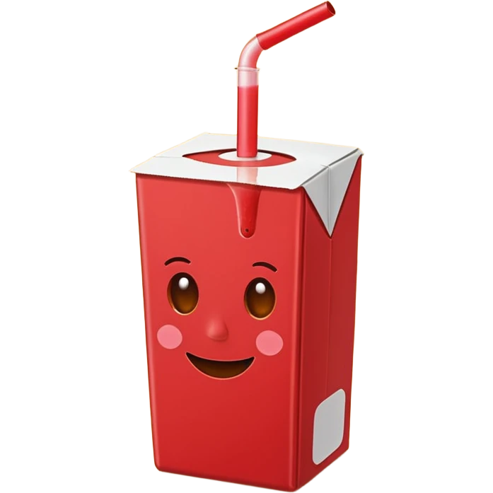 Juice Box RED emoji