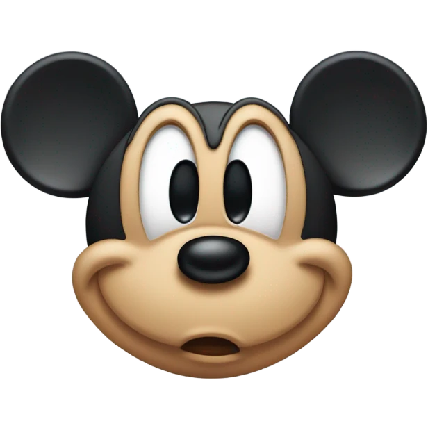 micky mouse triste emoji