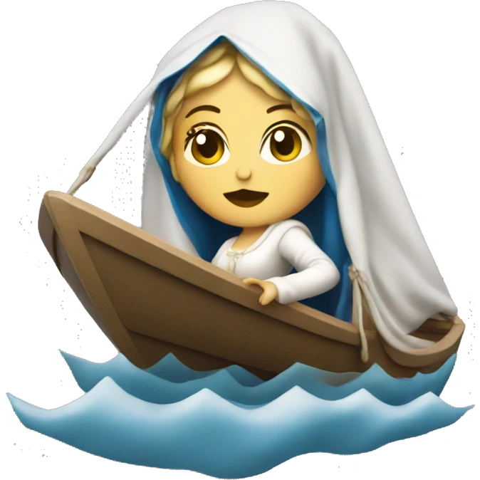 madonna on a boat emoji