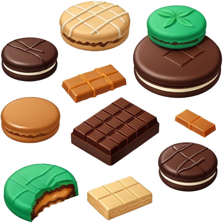 Girl Scout cookies emoji