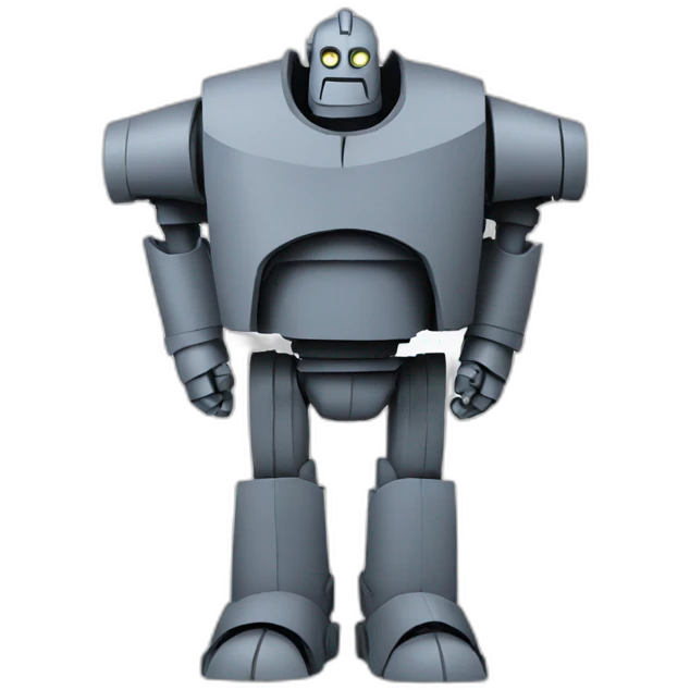 Iron giant emoji