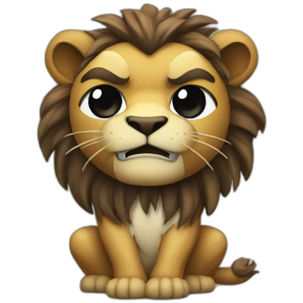 Ninja lion emoji