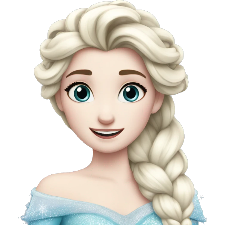 elsa frozen emoji