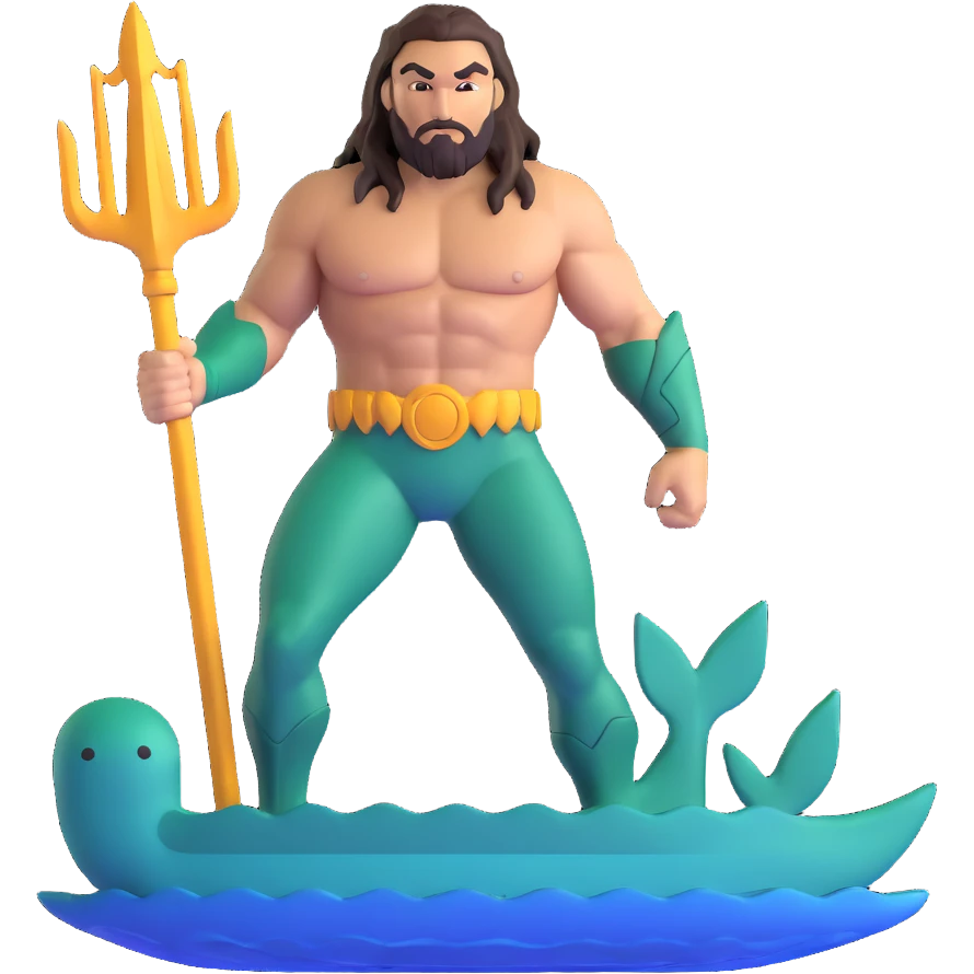 Jason Momoa as Aquaman emoji