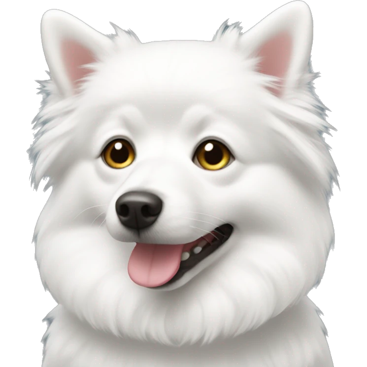 White Spitz emoji