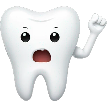 teeth hand emoji