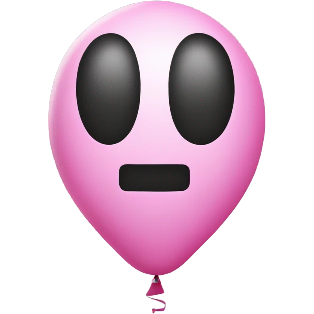 balloon-shaped-like-number-4 Pink emoji