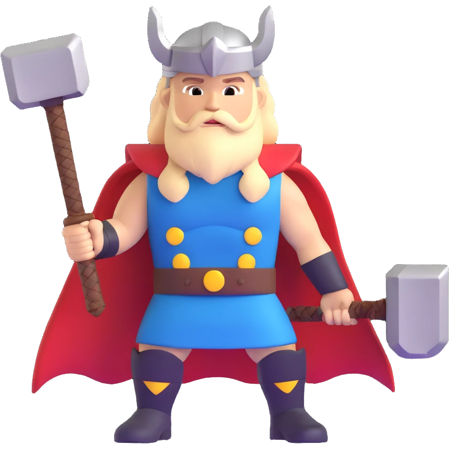 Thor from Marvel emoji