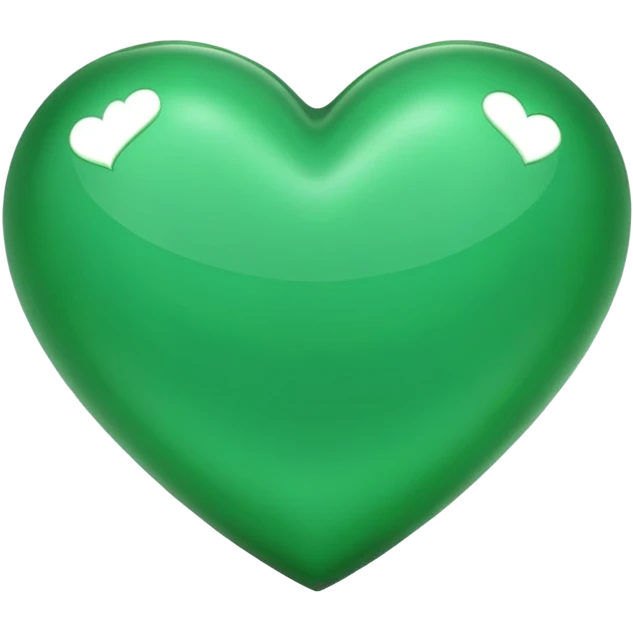 Green heart emoji