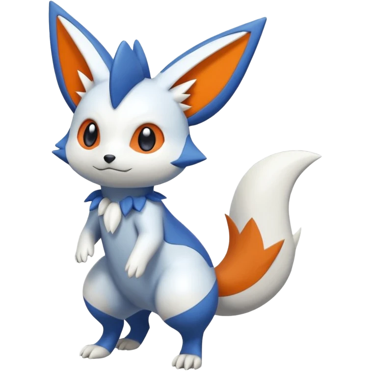Victini-Meowstic-Buizel-Zangoose-Fakémon-hybrid-creature (full body)  emoji