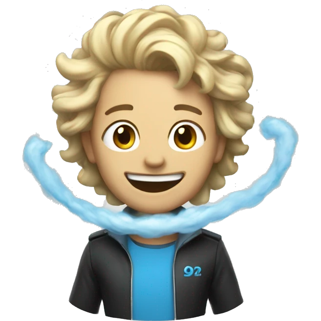 cloud 9 joy emoji