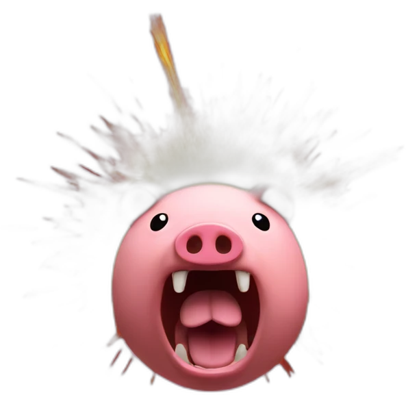 hog head explosion emoji