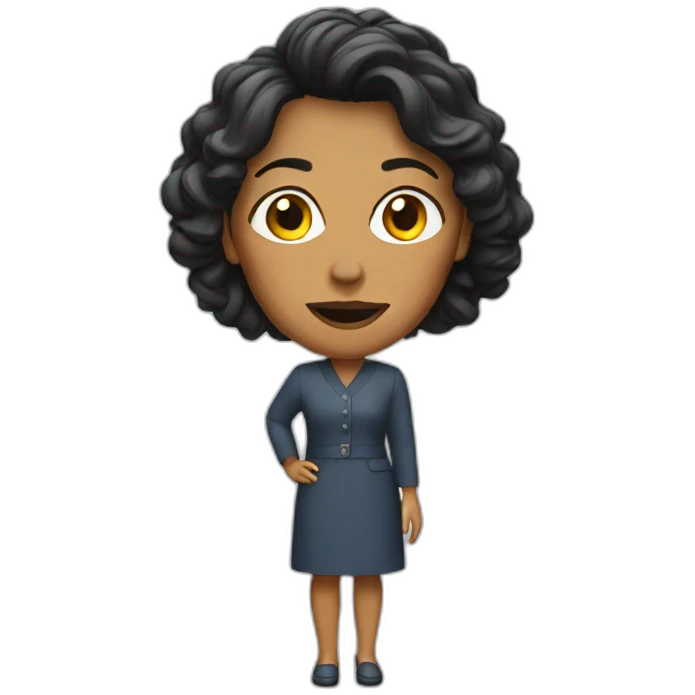 TV woman emoji