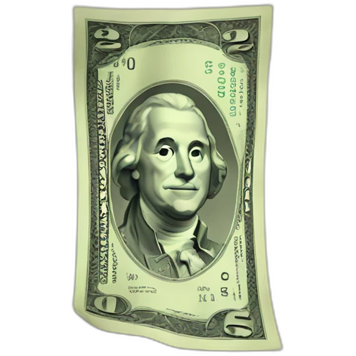 Paper money emoji