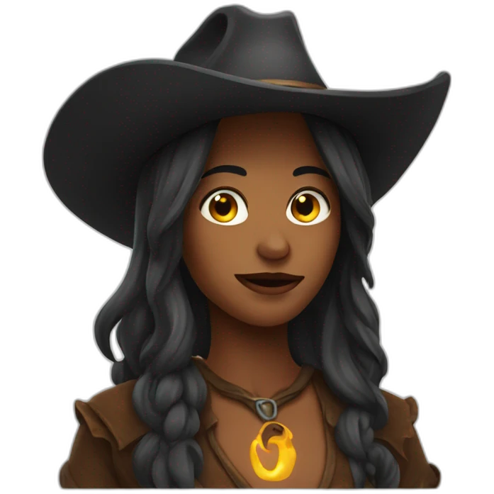 cowboy witch emoji