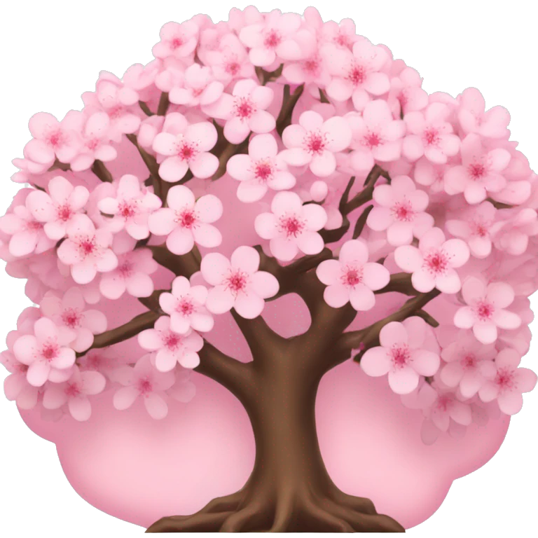 Cherry blossom tree emoji