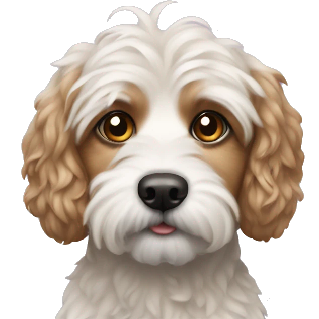 Havapoo dog emoji