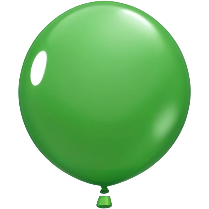 Green balloon emoji