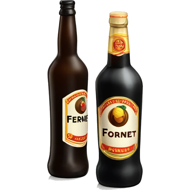 Botella de fernet  emoji