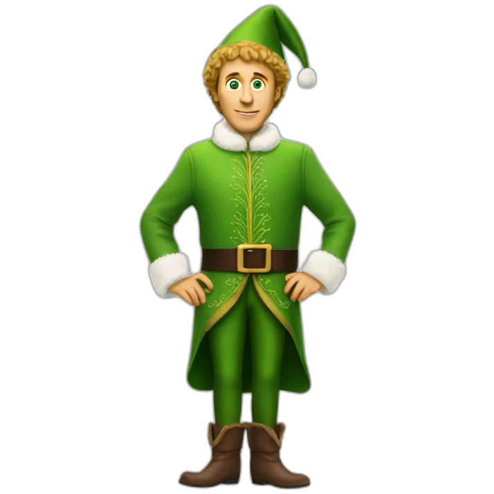 Buddy The Elf full body emoji
