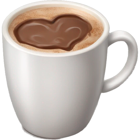 Hot chocolate drink emoji