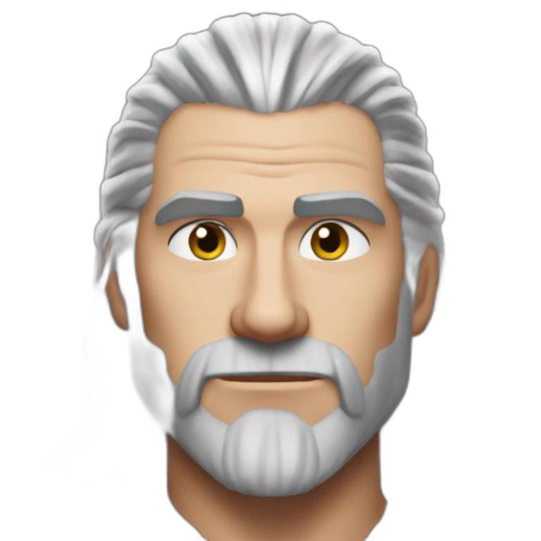 Geralt of Rivia emoji