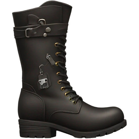 Biker boots emoji