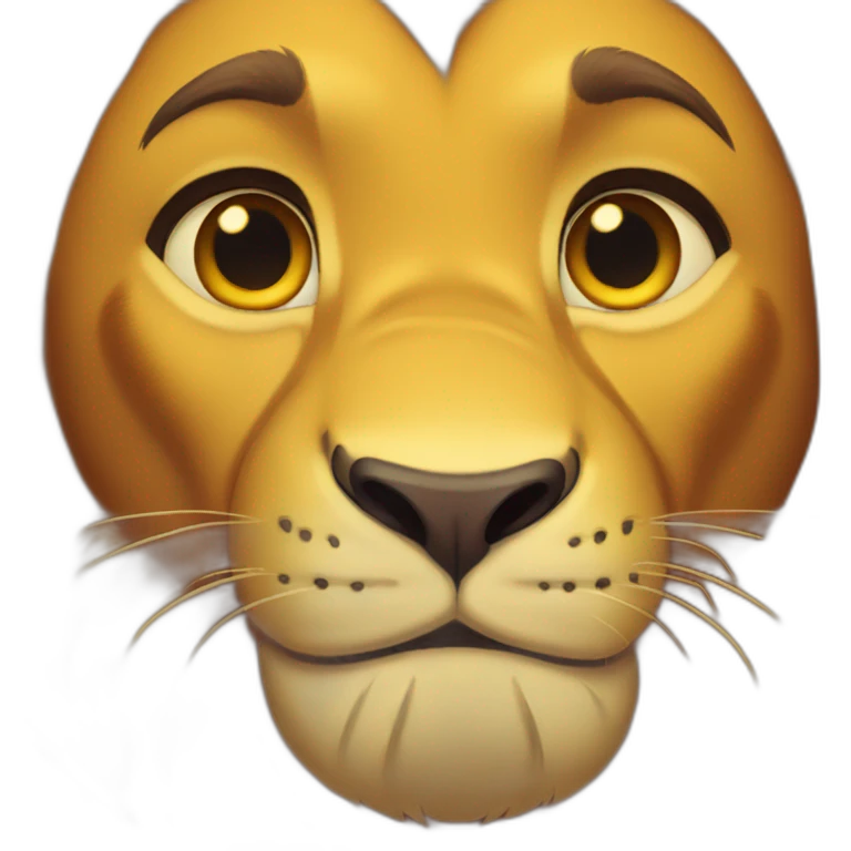 Simba Disney emoji