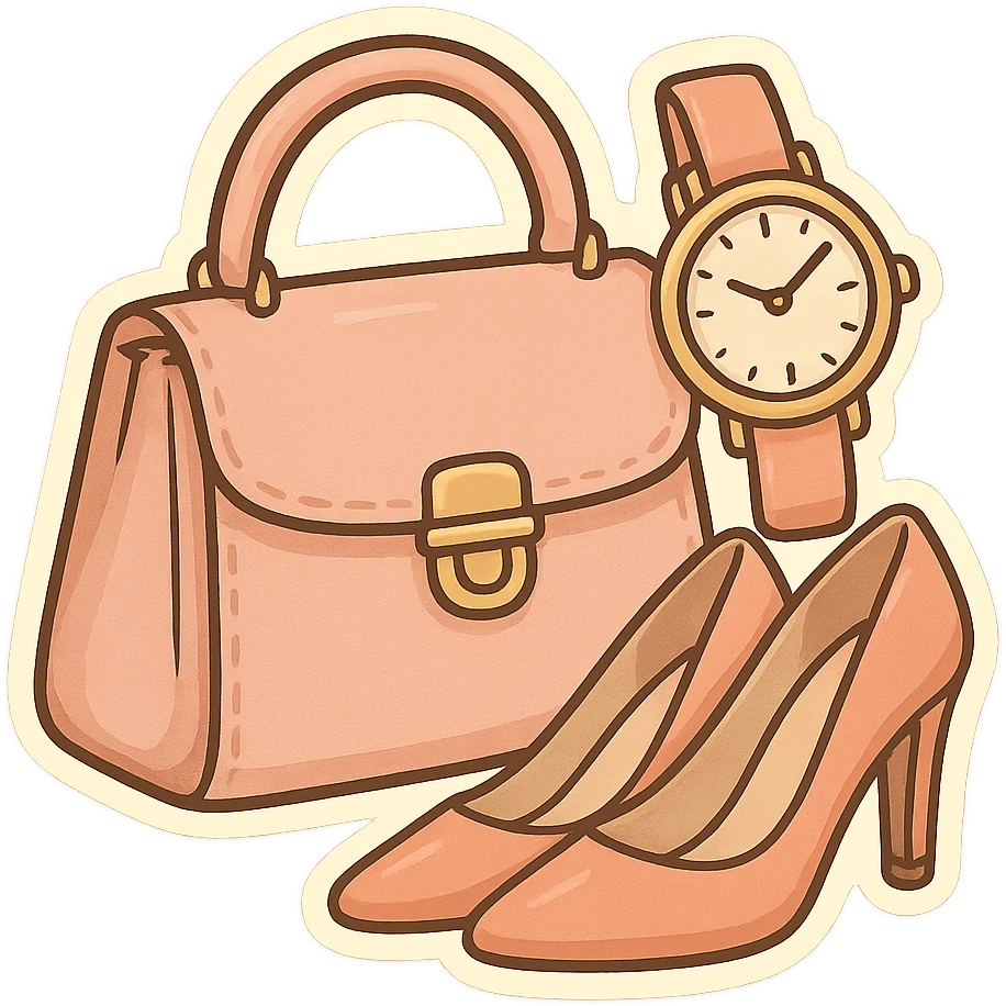 Women’s luxury Handbags, women’s watches and women’s shoes  emoji