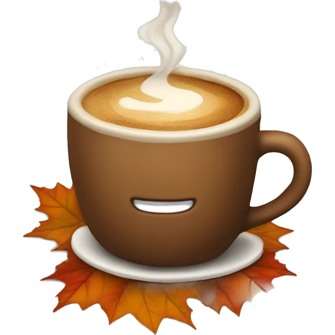 fall coffee emoji