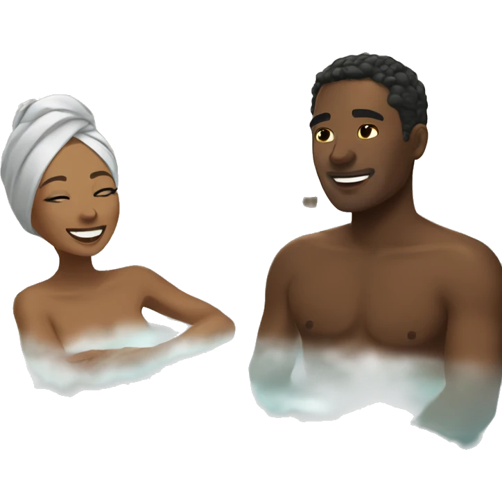 Spa time emoji
