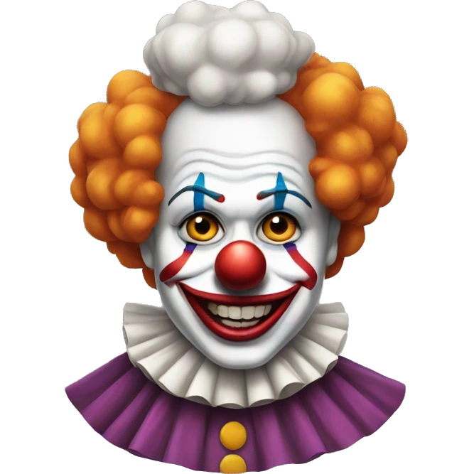 Sweet art the clown  emoji