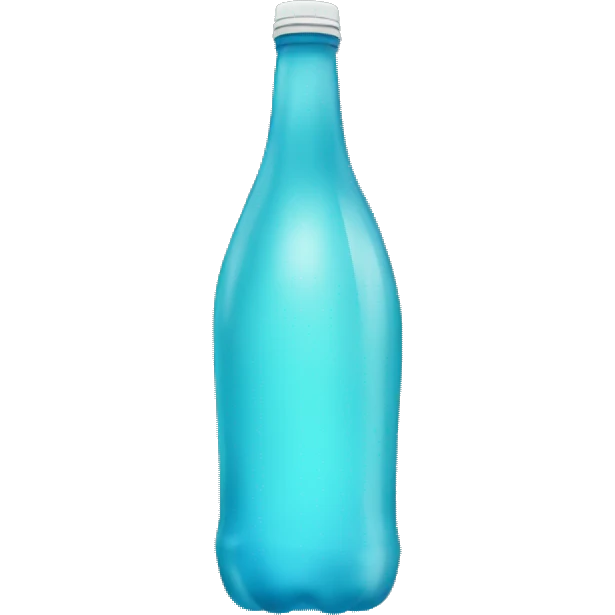 Botella de agua emoji