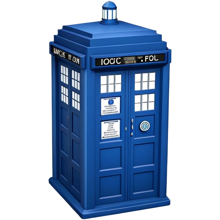 Tardis emoji