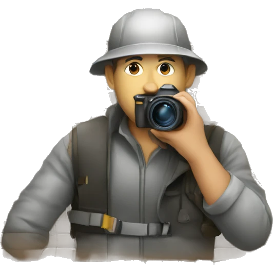 photographer in cellar emoji