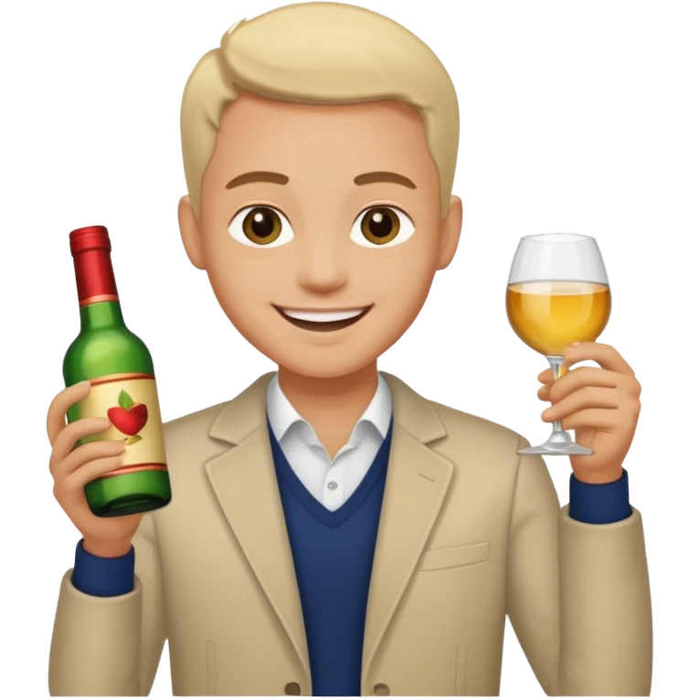 PERSON LIMITING TO ALCOHOL emoji