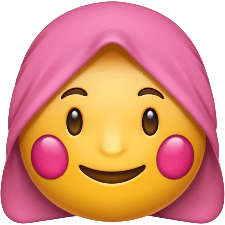 Розовый плед emoji