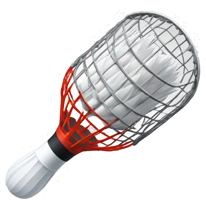 badminton shuttlecock emoji