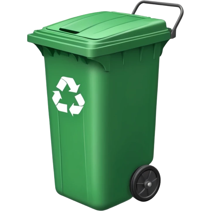 large wheely bin emoji